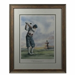 Payne Stewart The 18th at Harbour Town MCI Heritage Classic Pint - Framed