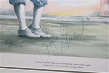 Payne Stewart 'The 18th at Harbour Town' MCI Heritage Classic Pint - Framed