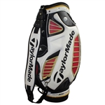 Greg Norman's Personal TaylorMade Qantas Tour Preferred Black/White/Gold/Red Full Size Golf Bag