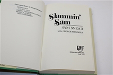 Sam Snead Signed & Personalized 1986 'Slammin Sam' Book by George Mendoza JSA ALOA