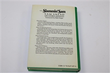 Sam Snead Signed & Personalized 1986 'Slammin Sam' Book by George Mendoza JSA ALOA