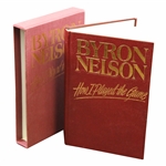 Byron Nelson Signed Special 1993 How I Played the Game Ltd Ed Book #374/500 JSA ALOA