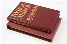 Byron Nelson Signed Special 1993 'How I Played the Game' Ltd Ed Book #374/500 JSA ALOA