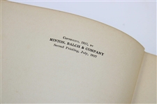 1927 'Down The Fairway' Book by Bobby Jones & O.B. Keeler - 2nd Printing