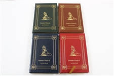 Harvey Penick Cased Collector's Edition with Four Leather Books Including 'Little Red Book' & 3 others