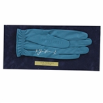 Jack Nicklaus Signed Golf Glove Display with 1962-67-72-80 Nameplate JSA ALOA