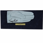 Tommy Bolt Signed Golf Glove Display with 1958 Nameplate JSA ALOA