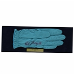 Ed Furgol Signed Golf Glove Display with 1954 Nameplate JSA ALOA