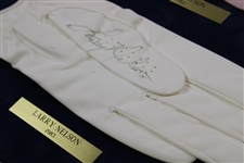 David Graham, Tom Watson, Larry Nelson, Fuzzy Zoeller & Ray Floyd Signed Golf Glove Display JSA ALOA