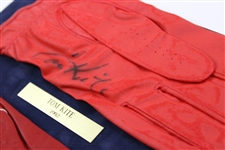 Tom Kite, Lee Janzen, Ernie Els, Corey Pavin & Steve Jones Signed Golf Glove Display JSA ALOA