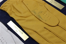 Tom Kite, Lee Janzen, Ernie Els, Corey Pavin & Steve Jones Signed Golf Glove Display JSA ALOA