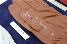 Hale Irwin, Lou Graham & Jerry Pate Signed Golf Glove Display with Dated Nameplates JSA ALOA