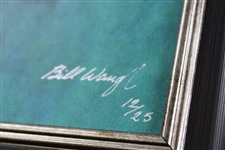 Arnold Palmer Ltd Ed 16/25 Artists Proof Canvas Portrait Painting by Bill Waugh with COA