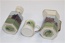 Three Piece St. Andrews Millenium Collection Miniature Decanter Set - Decanter, Pitcher, & Mug