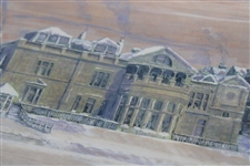 Packet of Unopened St. Adnrews R&A Clubhouse 'Winter Colours' Postcards by Artist Bill Waugh