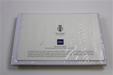 Packet of Unopened St. Adnrews R&A Clubhouse 'Winter Colours' Postcards by Artist Bill Waugh