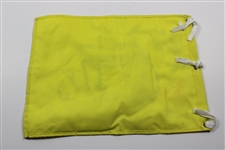 Palmer, Nicklaus, Player & others Signed 2000 Masters Embroidered Flag JSA ALOA