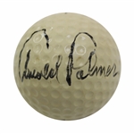 Arnold Palmer Signed Personal Logo 4 Golf Ball JSA ALOA