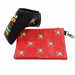 Latrobe Country Club Logo Navy Putter Headcover with Red Logo Tote Bag