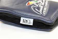 Latrobe Country Club Logo Navy Putter Headcover with Red Logo Tote Bag