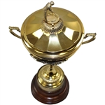 1999 Ryder Cup at Brookline Team USA Awarded Ryder Cup Trophy to Hal Sutton