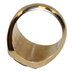 Hal Sutton's Personal 2001 USA Ryder Cup Team Member 14k Gold Ring