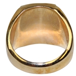 Hal Sutton's Personal 2001 USA Ryder Cup Team Member 14k Gold Ring