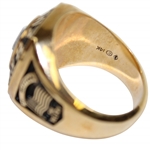 Hal Sutton's Personal 2001 USA Ryder Cup Team Member 14k Gold Ring
