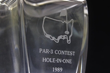 Hal Sutton's 1989 Masters Tournament Par-3 Contest Hole-In-One Trophy Vase