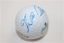George Archer Signed Titleist Masters Logo Golf Ball JSA ALOA