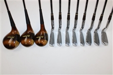 New Unhit Condition Macgregor Jack Nicklaus 'Golden Bear Irons with Woods #S2H5Y34 & #S2H5Y29