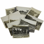 1920s Scottish Golfer David Sutherland Original Glasgow Tournament & Scottish Open Photos with Postcard