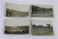 1920's Scottish Golfer David Sutherland Original Glasgow Tournament & Scottish Open Photos with Postcard