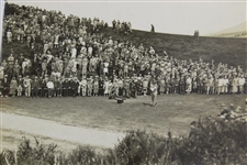 1920's Scottish Golfer David Sutherland Original Glasgow Tournament & Scottish Open Photos with Postcard