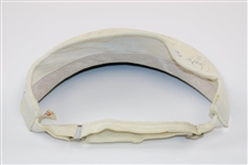 Jack Nicklaus, Payne Stewart, Greg Norman & more Signed Memorial Visor Circa '86 JSA ALOA