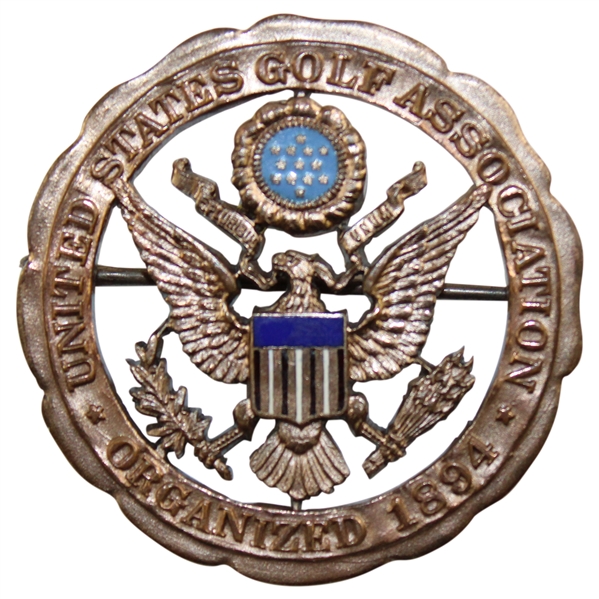 Mickey Wrights 1952 USGA Girls Junior Championship at Pebble Beach Low Qual. Scorer Medal