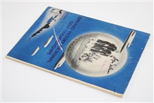 Byron Nelson Signed 1946 Chicago Victory National Golf Championship Program Medinah C.C. JSA ALOA