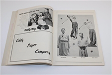 Byron Nelson Signed 1946 Chicago Victory National Golf Championship Program Medinah C.C. JSA ALOA