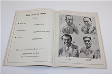 Byron Nelson Signed 1946 Chicago Victory National Golf Championship Program Medinah C.C. JSA ALOA
