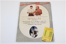 Byron Nelson Signed 1946 Chicago Victory National Golf Championship Program Medinah C.C. JSA ALOA