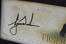 Tiger Woods Signed Ltd Ed #33/50 'Tiger Slam' Framed Print #BAK13522