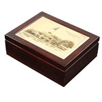 Augusta National 1970 Masters Champion Billy Casper Commemorative Cherry Wood box
