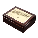 Augusta National 1970 Masters Champion Billy Casper Commemorative Cherry Wood box