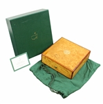 2012 Augusta National GC Ltd Ed Masters Gift Burlwood Box in Bag with Card