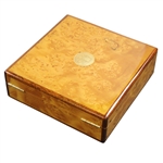 2012 Augusta National GC Ltd Ed Masters Gift Burlwood Box in Bag with Card