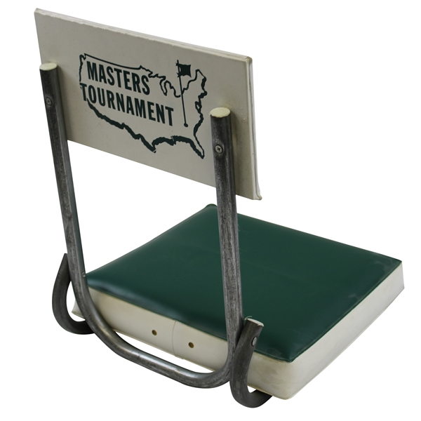 Vintage Masters Tournament Fold-Up Metal Seat Cushion