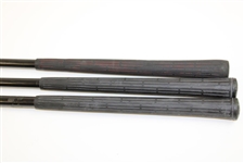 Three (3) Gary Player Game Used Callaway Steelhead Plus Big Bertha Fairway Woods Set with COA