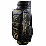 Gary Player Tournament Used Belding Black with Gold Full Size Golf Bag with COA