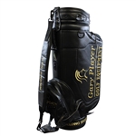 Gary Player Tournament Used Belding Black with Gold Full Size Golf Bag with COA