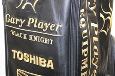 Gary Player Tournament Used Belding Black with Gold Full Size Golf Bag with COA
